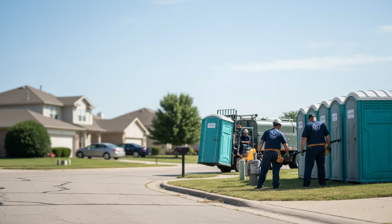Porta Potty Rental in Mesa, AZ near me